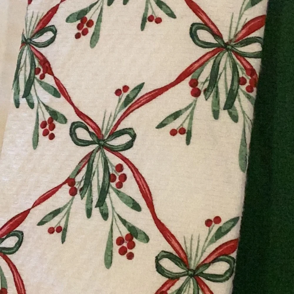 Martha Stewart Christmas Kitchen Towels - Set of 3